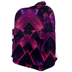 Synthwave City Retrowave Wave Classic Backpack