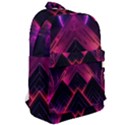 Synthwave City Retrowave Wave Classic Backpack View2