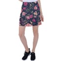 Flower Pattern Tennis Skirt View1