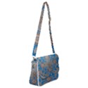 Flower Mandala Pattern Shoulder Bag with Back Zipper View1