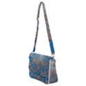 Flower Mandala Pattern Shoulder Bag with Back Zipper View2