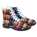 Macaroon Sweet Treat Men s High-Top Canvas Sneakers View3