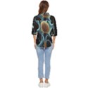 Organism Neon Science Women s Quarter Sleeve Pocket Shirt View4