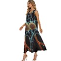Organism Neon Science V-Neck Sleeveless Loose Fit Overalls View2