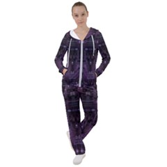 Geometric Art Digital Art Background Women s Tracksuit