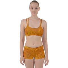 Beer Bubbles Pattern Perfect Fit Gym Set by Maspions