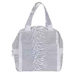 Joy Division Unknown Pleasures Boxy Hand Bag by Maspions