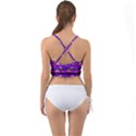 Seamless Purple Pink Pattern Mini Tank Bikini Top View2