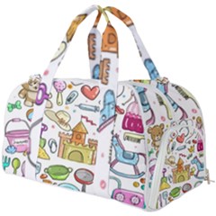 Baby Equipment Child Sketch Hand Burner Gym Duffel Bag