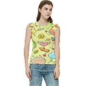 Cute Sketch Child Graphic Funny Women s Raglan Cap Sleeve T-Shirt View1