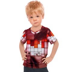 Pattern Structure Light Patterns Kids  Sports T-shirt