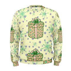Purple Gifts On A Holy Night   Men s Sweatshirt