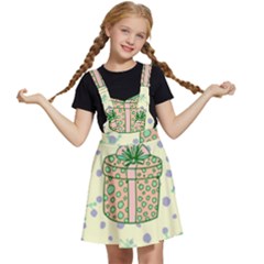 Purple Gifts On A Holy Night   Kids  Apron Dress