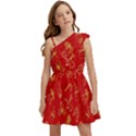 Holy Night - Christmas Symbols  Kids  One Shoulder Party Dress View1