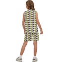 Leaf Plant Pattern Seamless Kids  Basketball Mesh Set View4