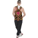 Kaleidoscope Art Pattern Ornament Men s Sleeveless Hoodie View2