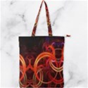 Abstract Seamless Pattern Double Zip Up Tote Bag View1
