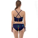 Rocket Halftone Astrology Astronaut Mini Tank Bikini Set View2