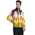 Rocket Take Off Missiles Cosmos Men s Bomber Jacket View2