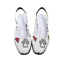 Dog Paw Seamless Pattern Footprint Bone Women s Classic Slingback Heels View1