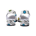 Dog Paw Seamless Pattern Footprint Bone Women s Classic Slingback Heels View4