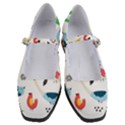 Vector Set Isolates With Cute Birds Scandinavian Style Women s Mary Jane Shoes View1