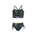 Grim Reaper Above Art  Monster Moon Letter Poster Girls  Tankini Swimsuit View1