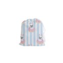 French Bulldog Dog Seamless Pattern Drawstring Pouch (XS) View1