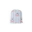 French Bulldog Dog Seamless Pattern Drawstring Pouch (XS) View2