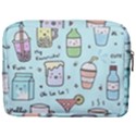 Drinks Cocktails Doodle Coffee Make Up Pouch (Large) View2