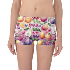 Fruits Apple Strawberry Raspberry Boyleg Bikini Bottoms