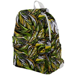 Foliage Pattern Texture Background Top Flap Backpack by Ravend