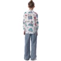 Transportation Seamless Pattern Kids  Long Sleeve Shirt View2