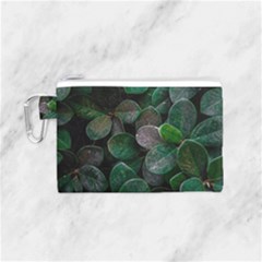 Dark Nature , Nature, Edeg Canvas Cosmetic Bag (small)