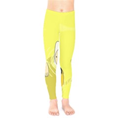 Adventure Time Jake The Dog Finn The Human Artwork Yellow Kids  Leggings