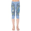 Drawing Illustration Anime Cartoon My Neighbor Totoro Kids  Capri Leggings  View1