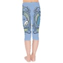 Drawing Illustration Anime Cartoon My Neighbor Totoro Kids  Capri Leggings  View2