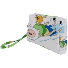 Adventure Time Finn And Jake Snow Wristlet Pouch Bag (small) by Sarkoni