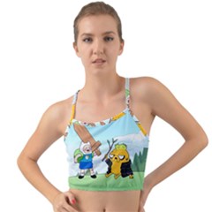 Adventure Time Finn And Jake Cartoon Network Parody Mini Tank Bikini Top