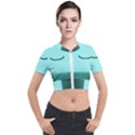 Adventure Time Bmo Short Sleeve Cropped Jacket View1