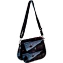 Artistic Creepy Dark Evil Fantasy Halloween Horror Psychedelic Scary Spooky Saddle Handbag View1