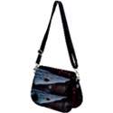Artistic Creepy Dark Evil Fantasy Halloween Horror Psychedelic Scary Spooky Saddle Handbag View2