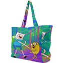 Jake And Finn Adventure Time Landscape Forest Saturation Simple Shoulder Bag View1