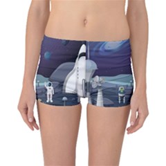 Alien Astronaut Scene Boyleg Bikini Bottoms