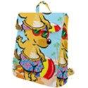 Beach Chihuahua Dog Pet Animal Flap Top Backpack View1
