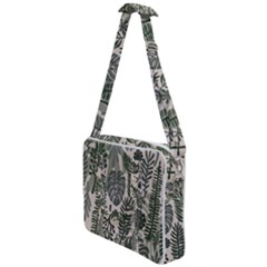 Plants Leaves Boho Botany Foliage Cross Body Office Bag