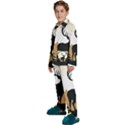 Deer Wildlife Nature Kids  Long Sleeve Velvet Pajamas Set View2