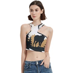 Deer Wildlife Nature Cut Out Top