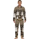 Cute Anime Scenery Artwork Fanart Men s Long Sleeve Velvet Pocket Pajamas Set View1