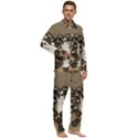 Cute Anime Scenery Artwork Fanart Men s Long Sleeve Velvet Pocket Pajamas Set View2